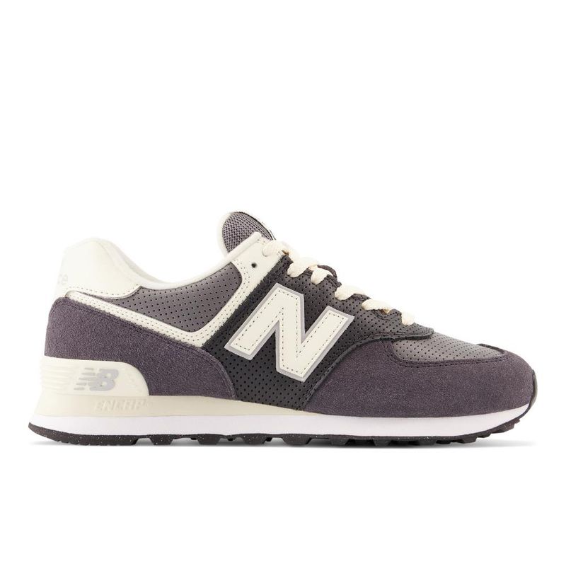 NEW BALANCE - Tenis New Balance 574 Clásicos-Negro/Blanco