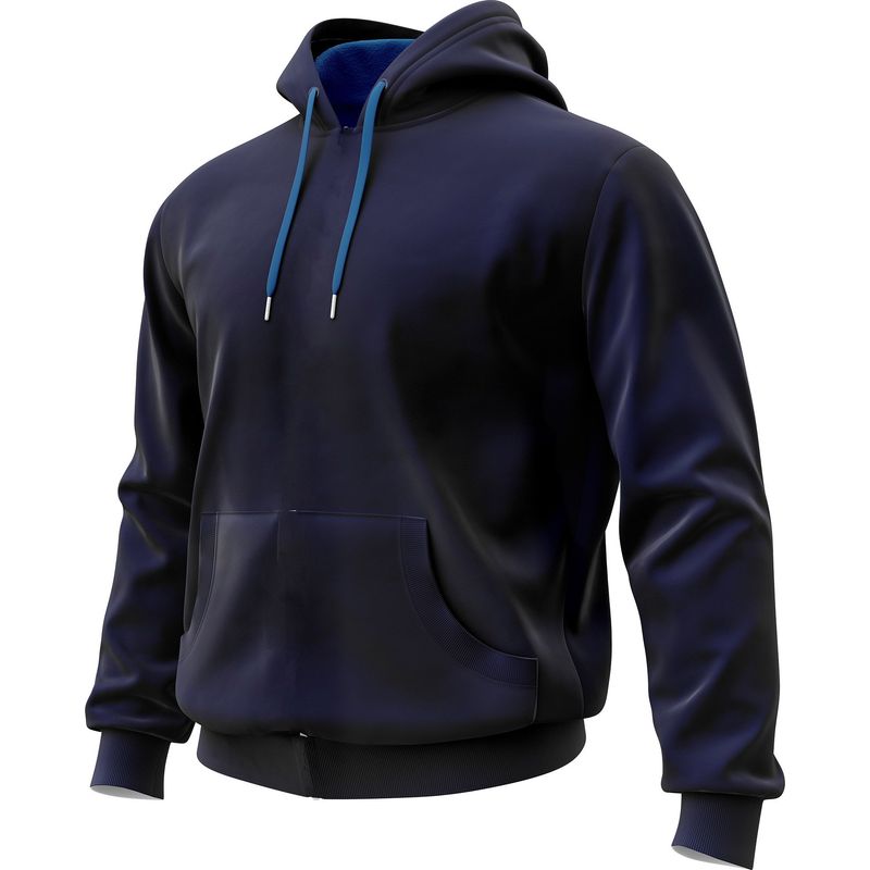 SEVEN ONE - Hoodie Buzo Algodon Perchado 280Gr Seven One - Hombre