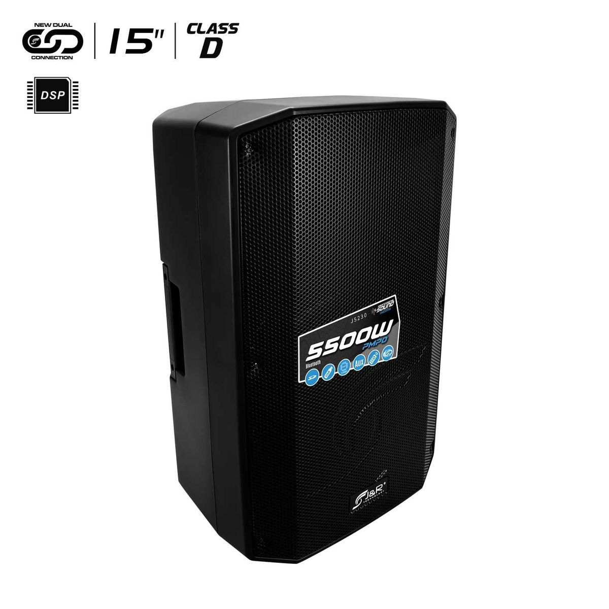 JYR TECHNOLOGY - CABINA DE SONIDO ACTIVA JYR 5500W 15 Pulgadas J5230