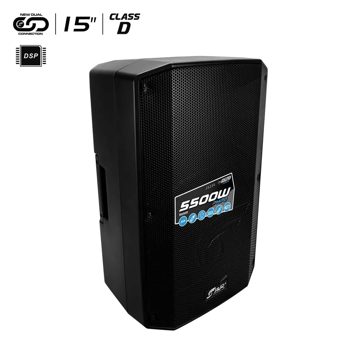 JYR TECHNOLOGY - CABINA DE SONIDO ACTIVA JYR 5500W 15 Pulgadas J5230
