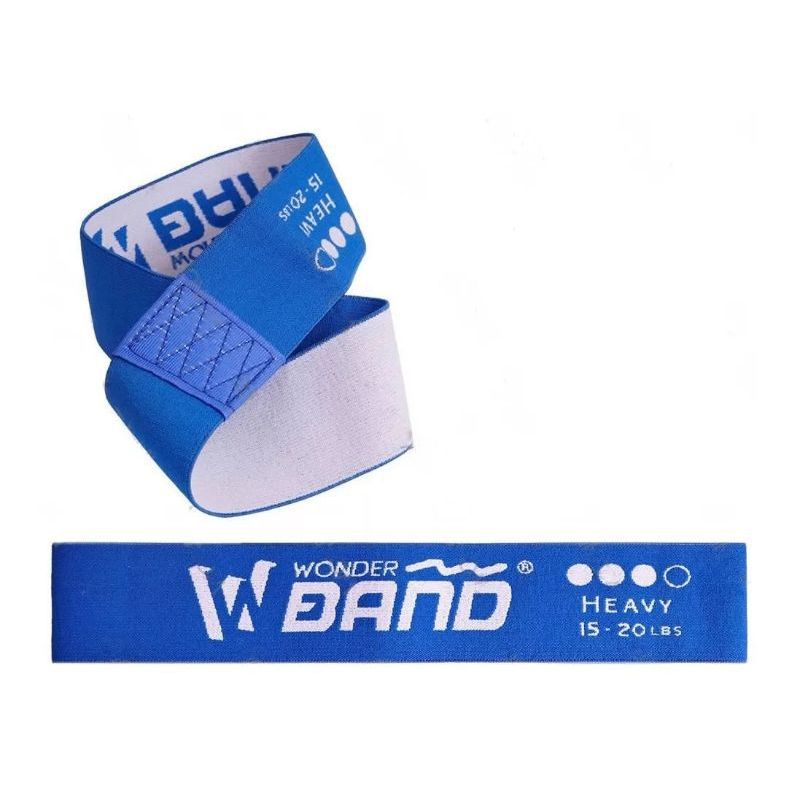 GENERICO - Banda Elástica Tela Resistencia Wonder Azul 15-20lb Fuerte