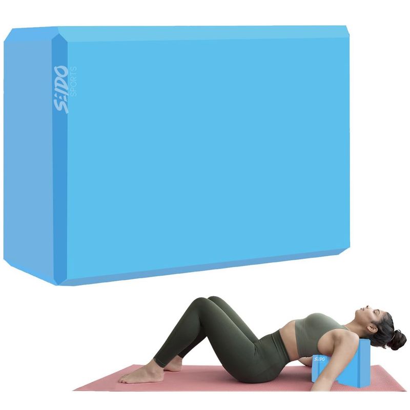 GENERICO - Bloque Yoga Cubo Pilates Ladrillo Espuma Entrena Fitness