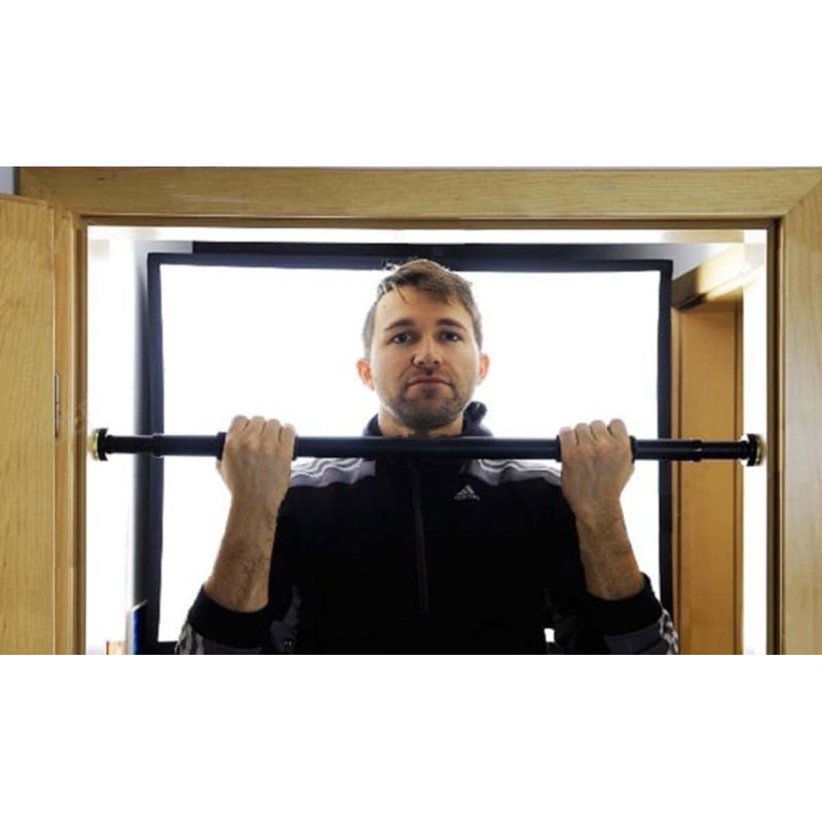 GENERICO - Barra Ejercicios Dominadas En Casa Ajustable Para Puerta Gym