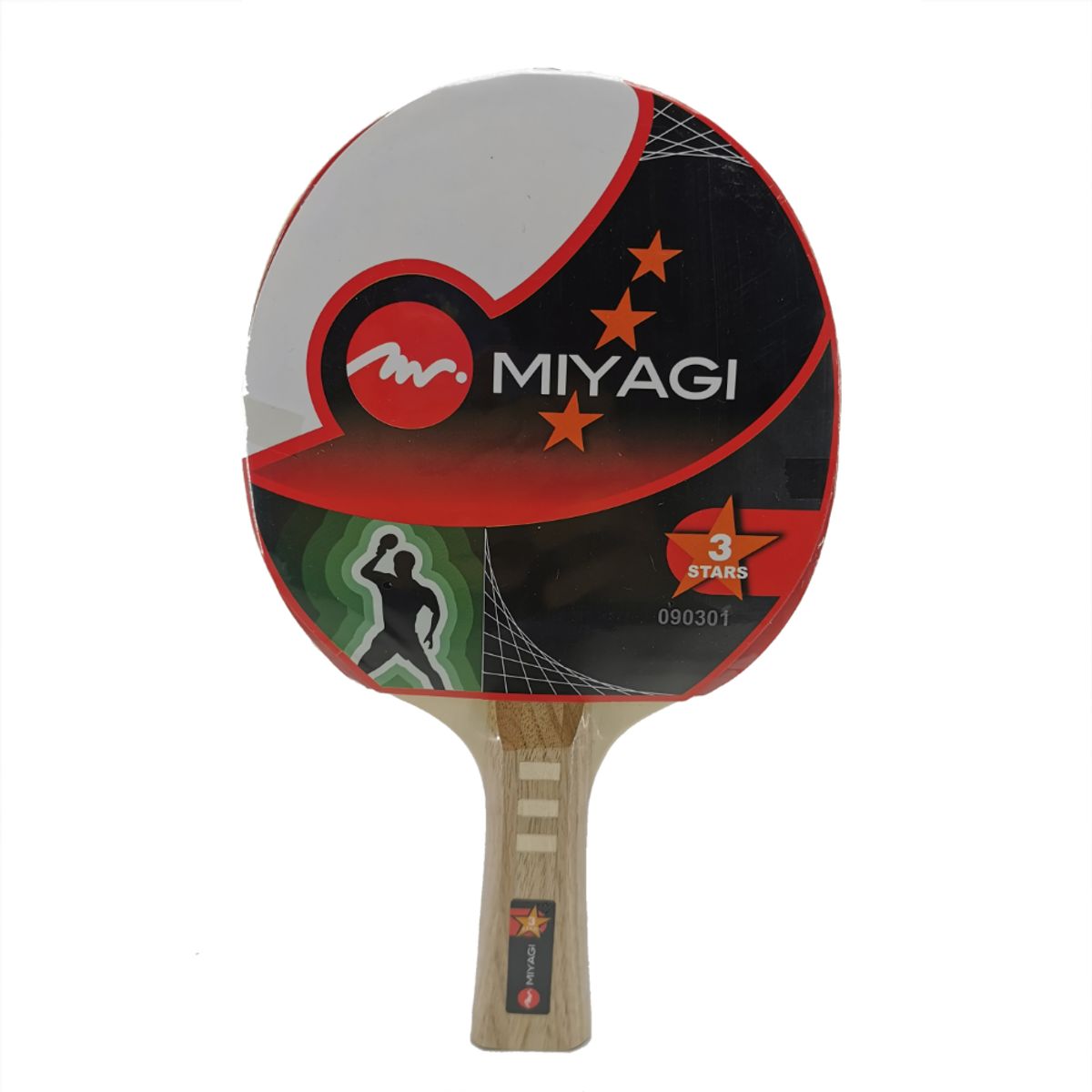 GENERICO - Raqueta Ping Pong Tenis De Mesa Miyagi 3 Stars Original