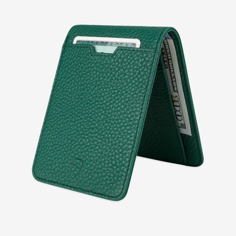 VAULTSKIN - Billetera Manhattan Verde Mate_.