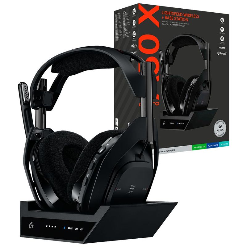 ASTRO - Diadema Gamer Inalámbrica Astro A50 X Xbox + PS5 + PC  MAC