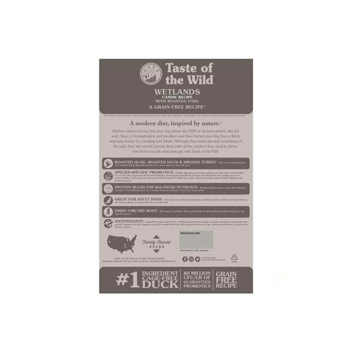 TASTE OF THE WILD - Alimento Taste Of The Wild Wild Lowland Creek Feline 14Lbs