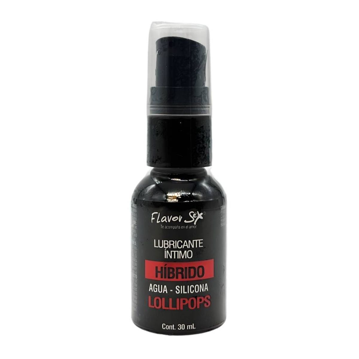 GENERICO - Lubricante Hibrido Base Agua Silicona Saborizado 30ml