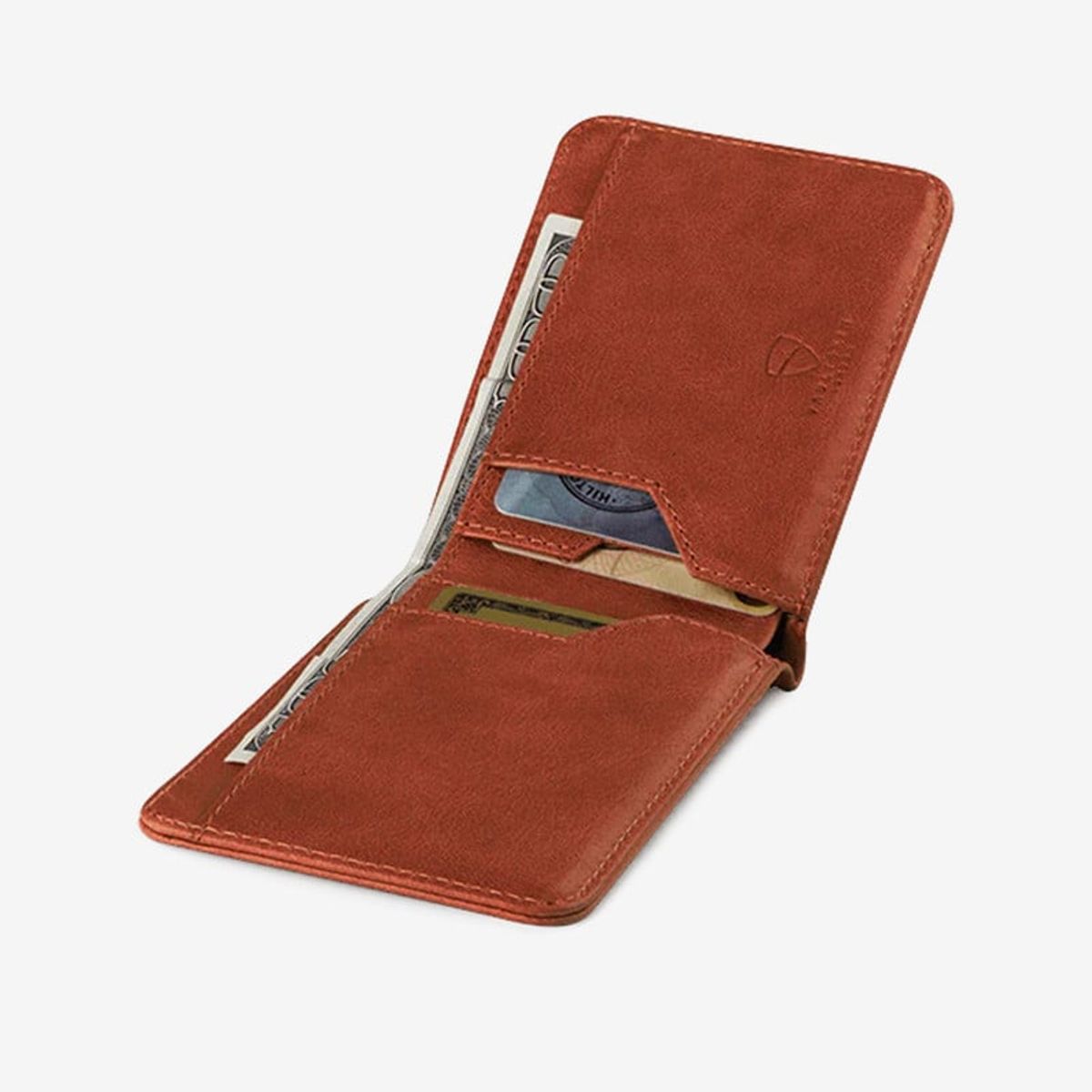 VAULTSKIN - Billetera Manhattan Cognac