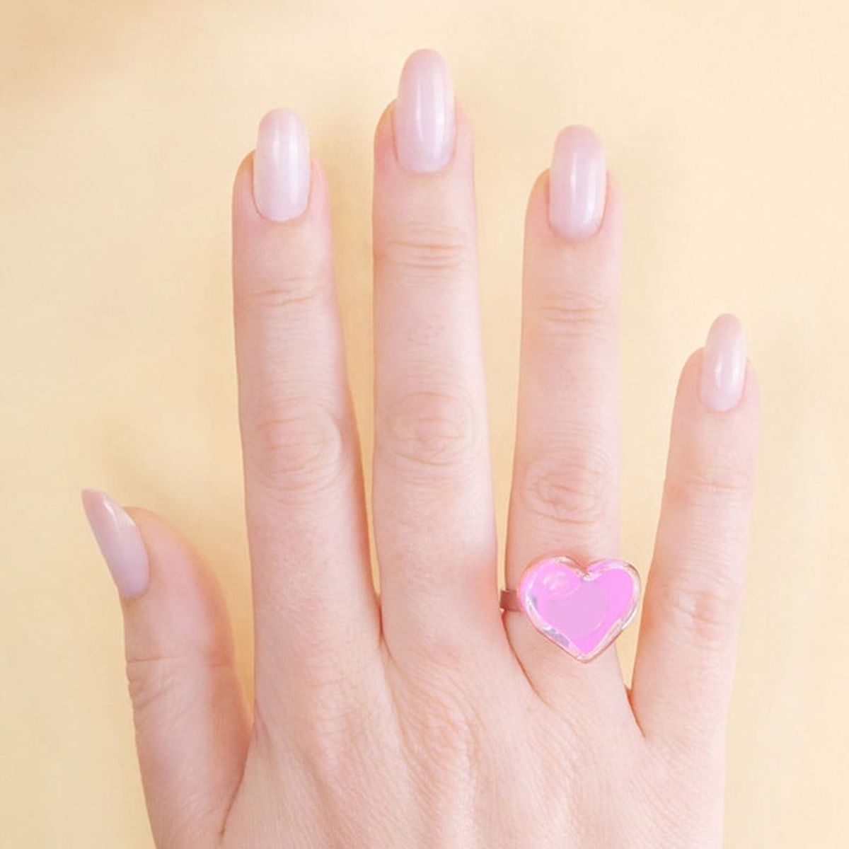 PYLONES - Anillo Hecho A Mano Corazón Nano