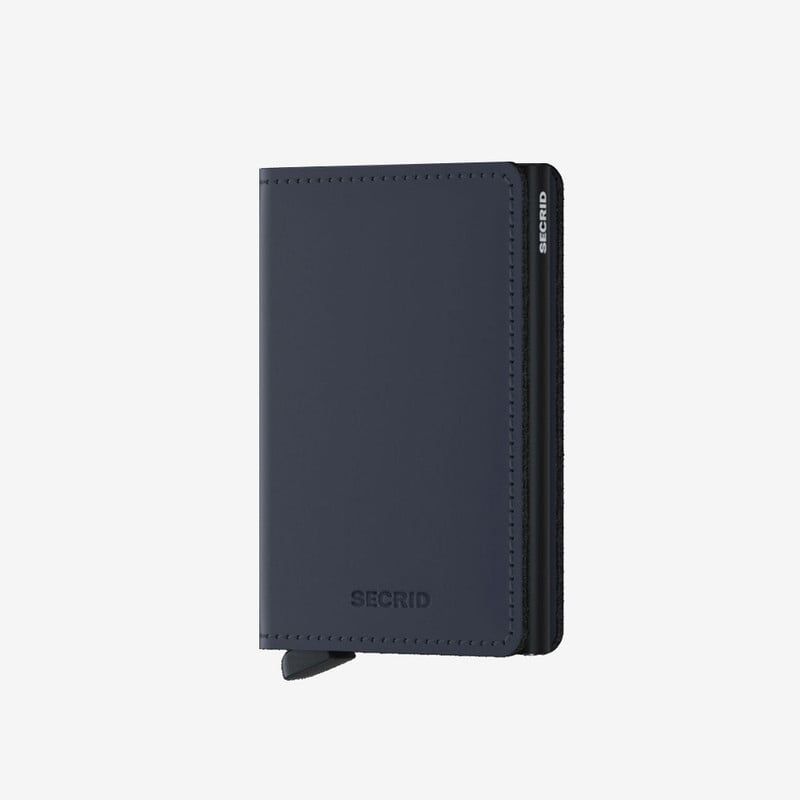 SECRID - Billetera Compacta Slim Azul_.