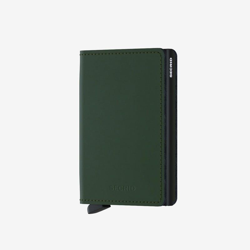 SECRID - Billetera Compacta Slim Verde_.