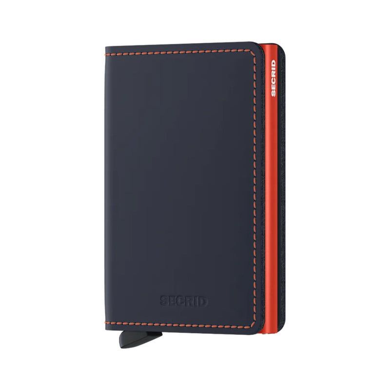 SECRID - Billetera Compacta Slim Naranja_.