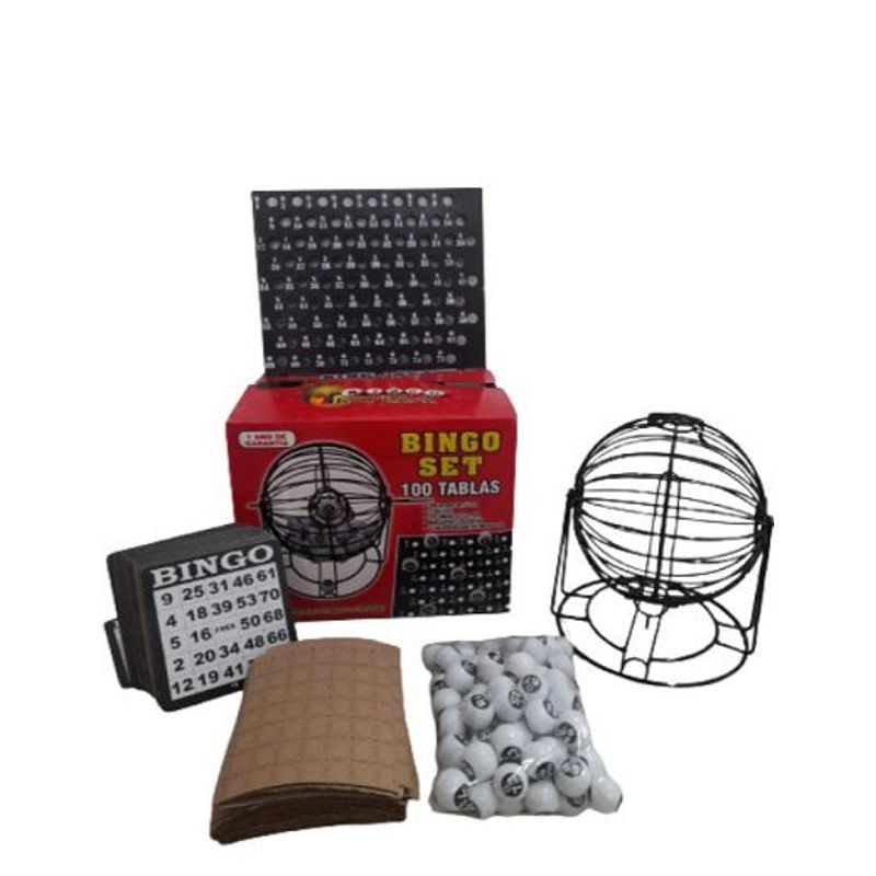 GENERICO - BINGO JUEGO DE MESA  PARA COMPRATIR CON FAMILIA Y AMIGOS