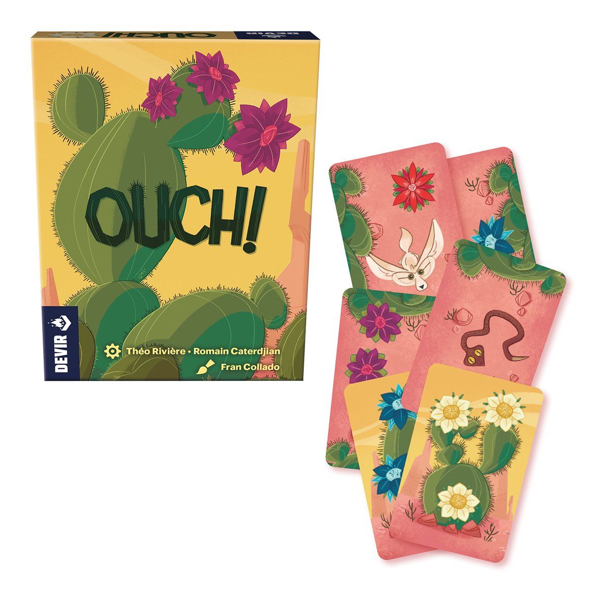 DEVIR - Juego De Mesa Ouch Estrategia En Español Adultos Niños