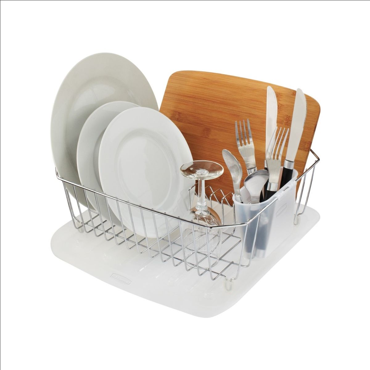 RUBBERMAID - Tabla de Drenaje Rubbermaid Pequeño Antimicrobiano Blanco
