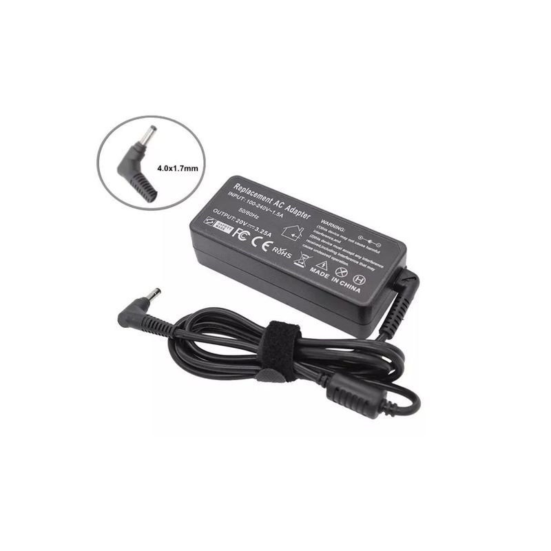 GENERICO - Cargador Portatil Premium Lenovo 20v 325a 40x17mm