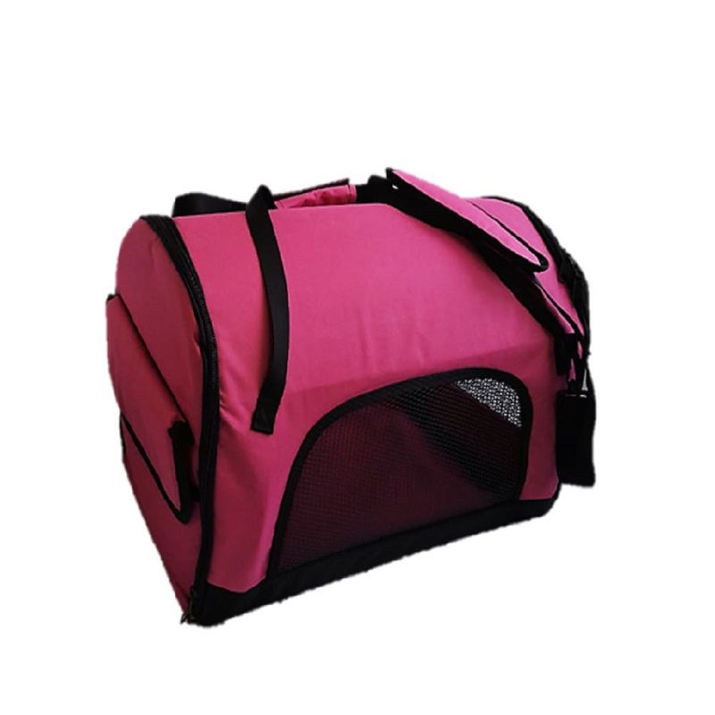 GENERICO - Maletin Transportador Guacal Grande ROSADO Para PerrosYGatos