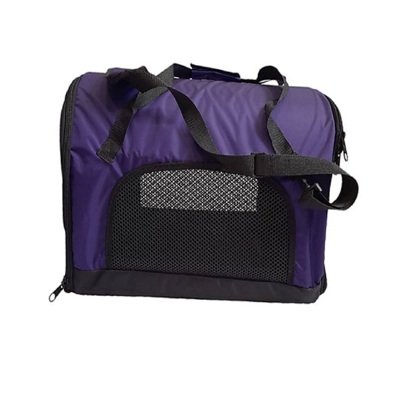 GENERICO - Maletin Transportador Guacal Grande MORADO Para PerrosYGatos