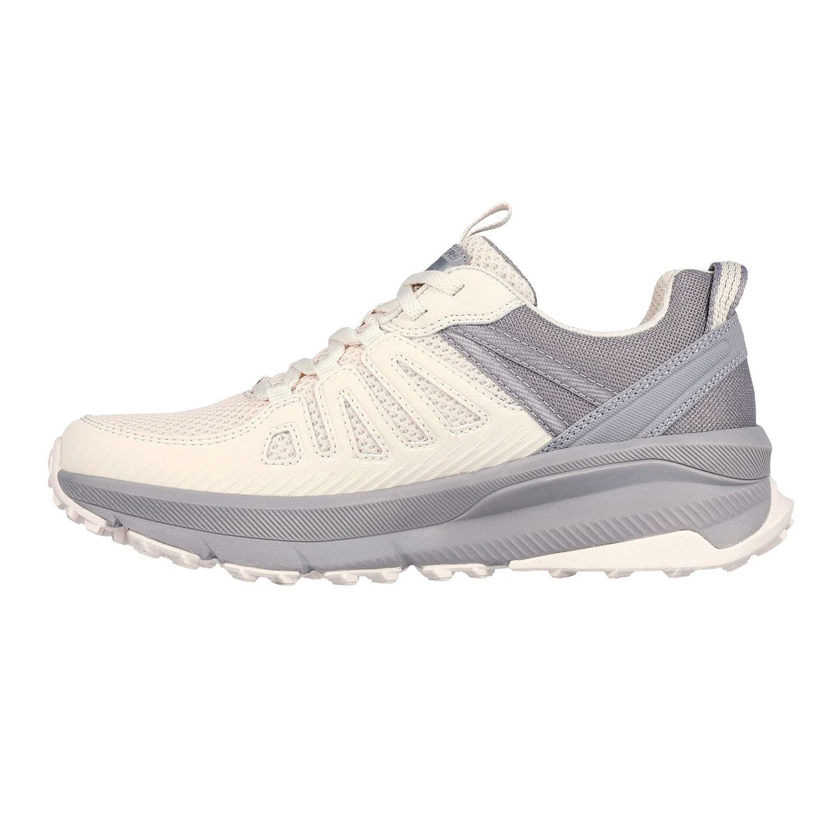 SKECHERS - TENIS SKECHERS BEIGE PARA MUJER SK SWITCH BACK CASCADES NATURAL GREY 180162NTGY