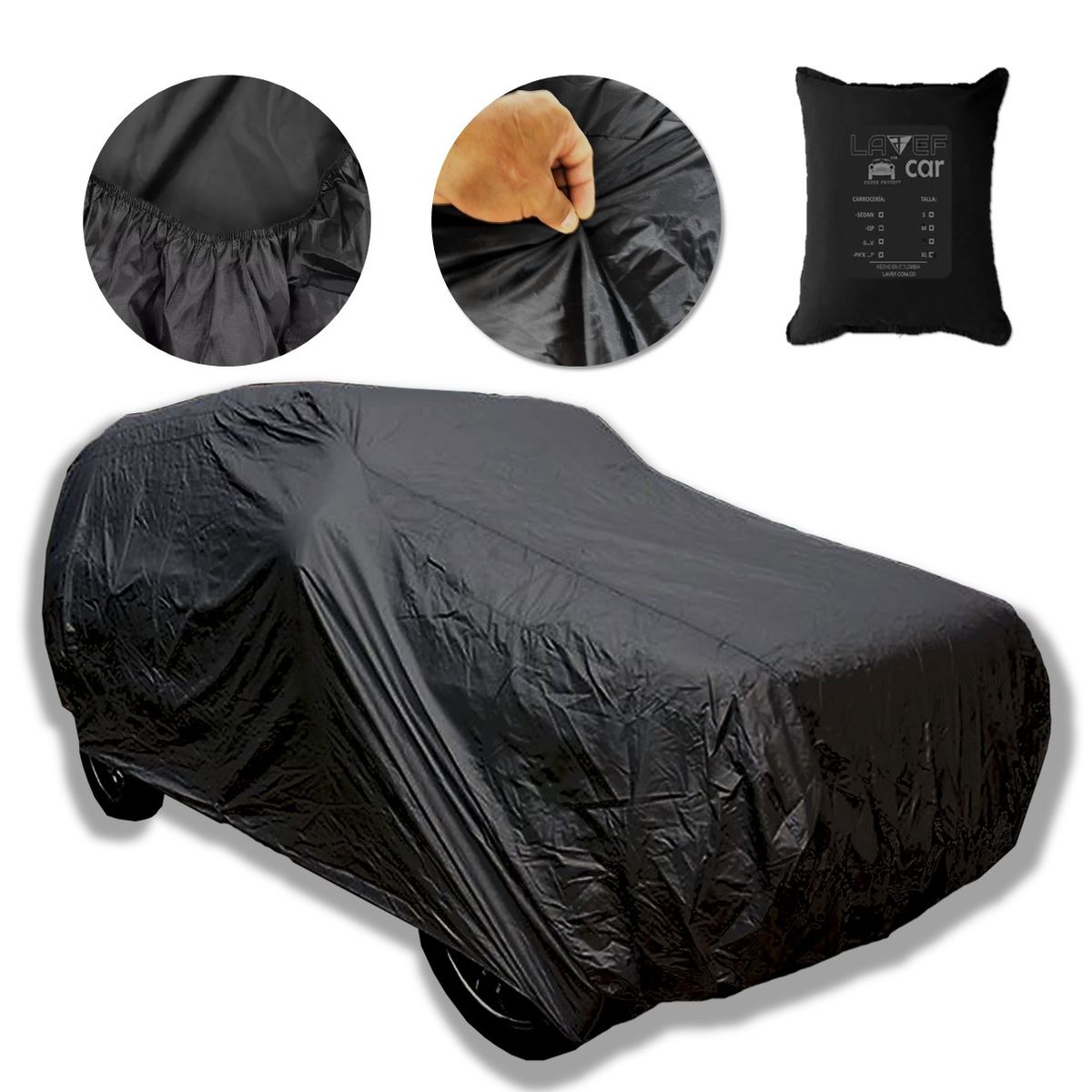 LAVEF - Carpa Pijama Para Carro Suv Semi-impermeable Talla XL
