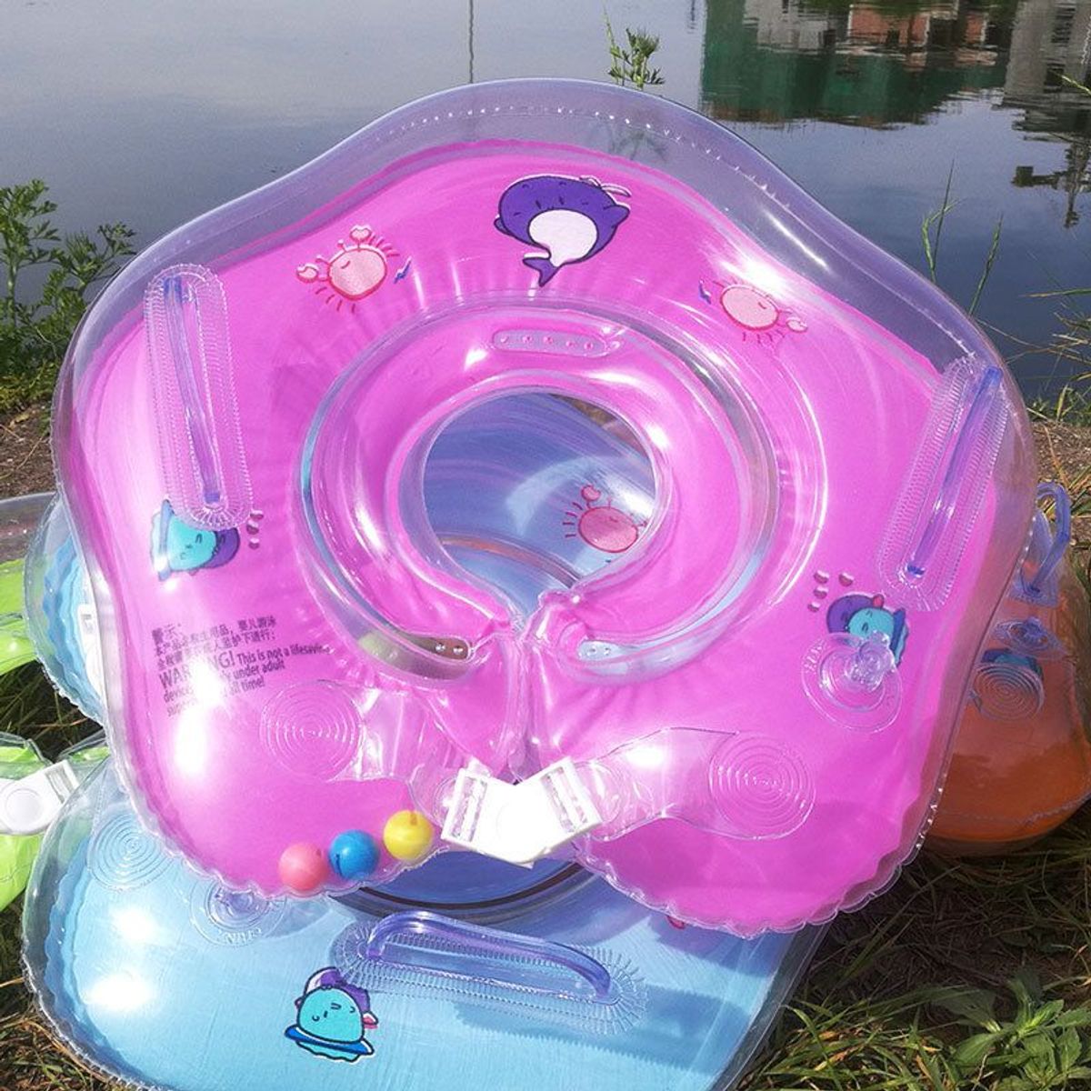 MUNDO BEBE - Flotador para Bebés de cuello Seguridad 100%