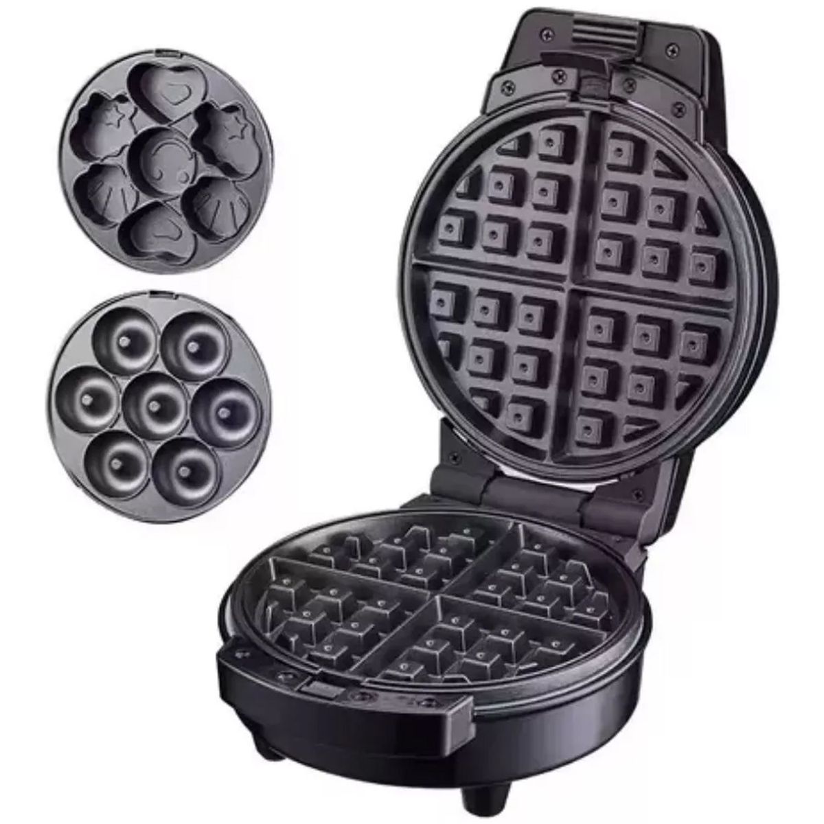 SOKANY - Maquina Para Hacer Mini Donas Waffles Cupcakes 3 En 1 110V
