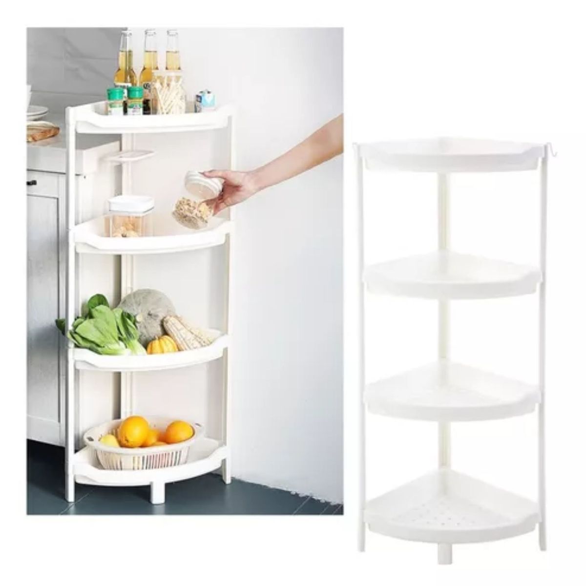 GENERICO - Organizador De Cocina Estante De 4 Niveles