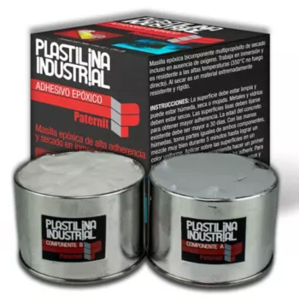 GENERAL - Plastilina Industrial Paternit masilla epóxica 250cc