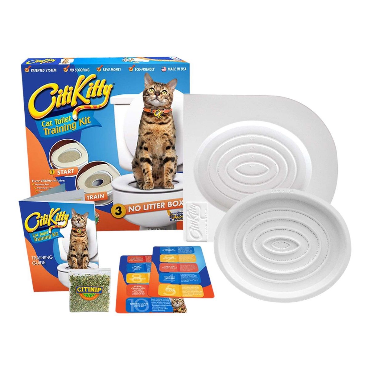 GENERICO - Kit de Entrenamiento para Gatos Sin Caja de Arena