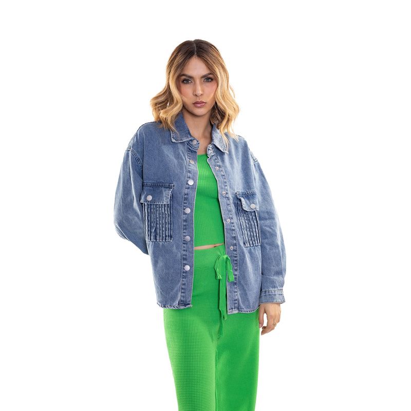 DREAMER - CHAQUETA DENIM PARA MUJER_.