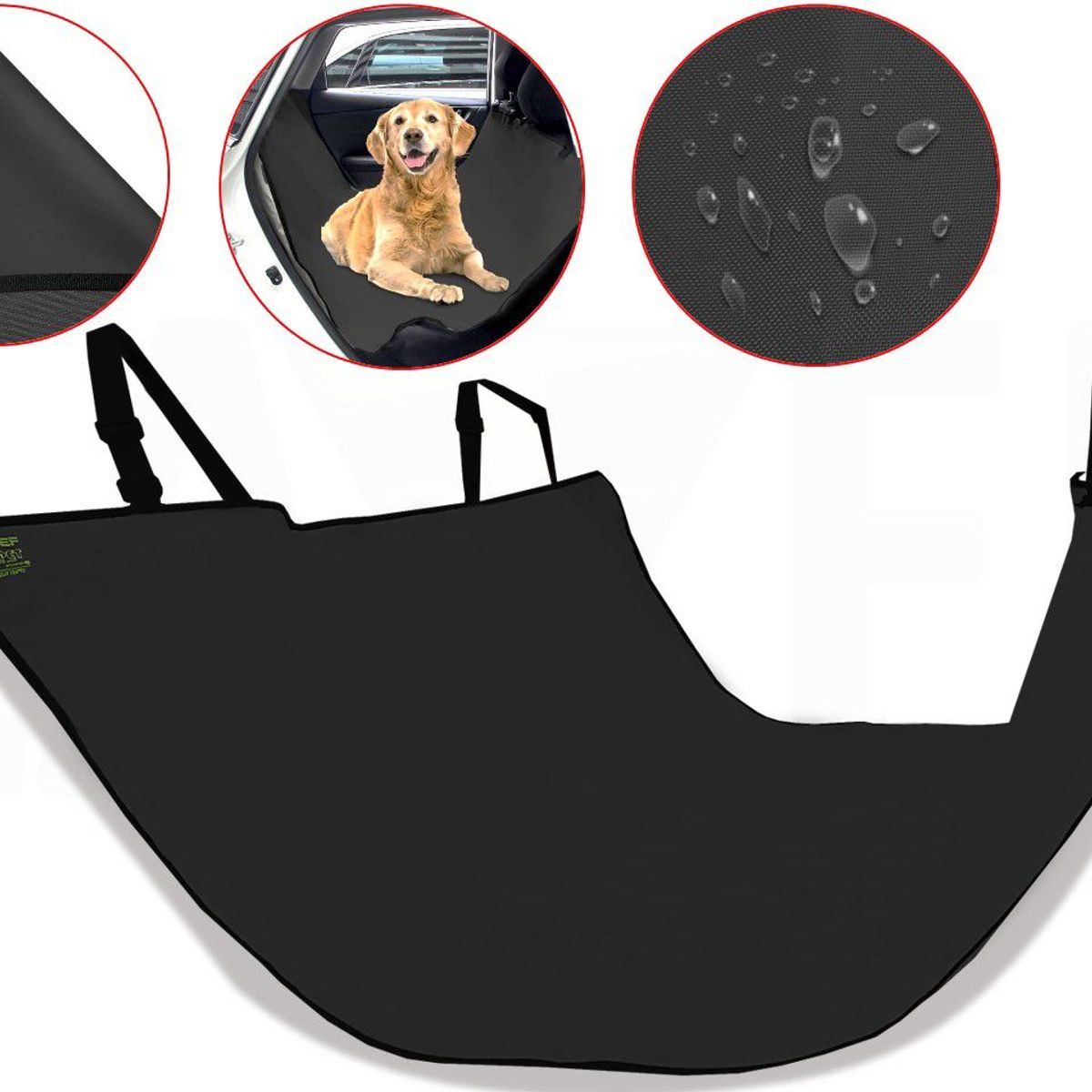 LAVEF - Forro Protector Para Mascota Trasero De Carro