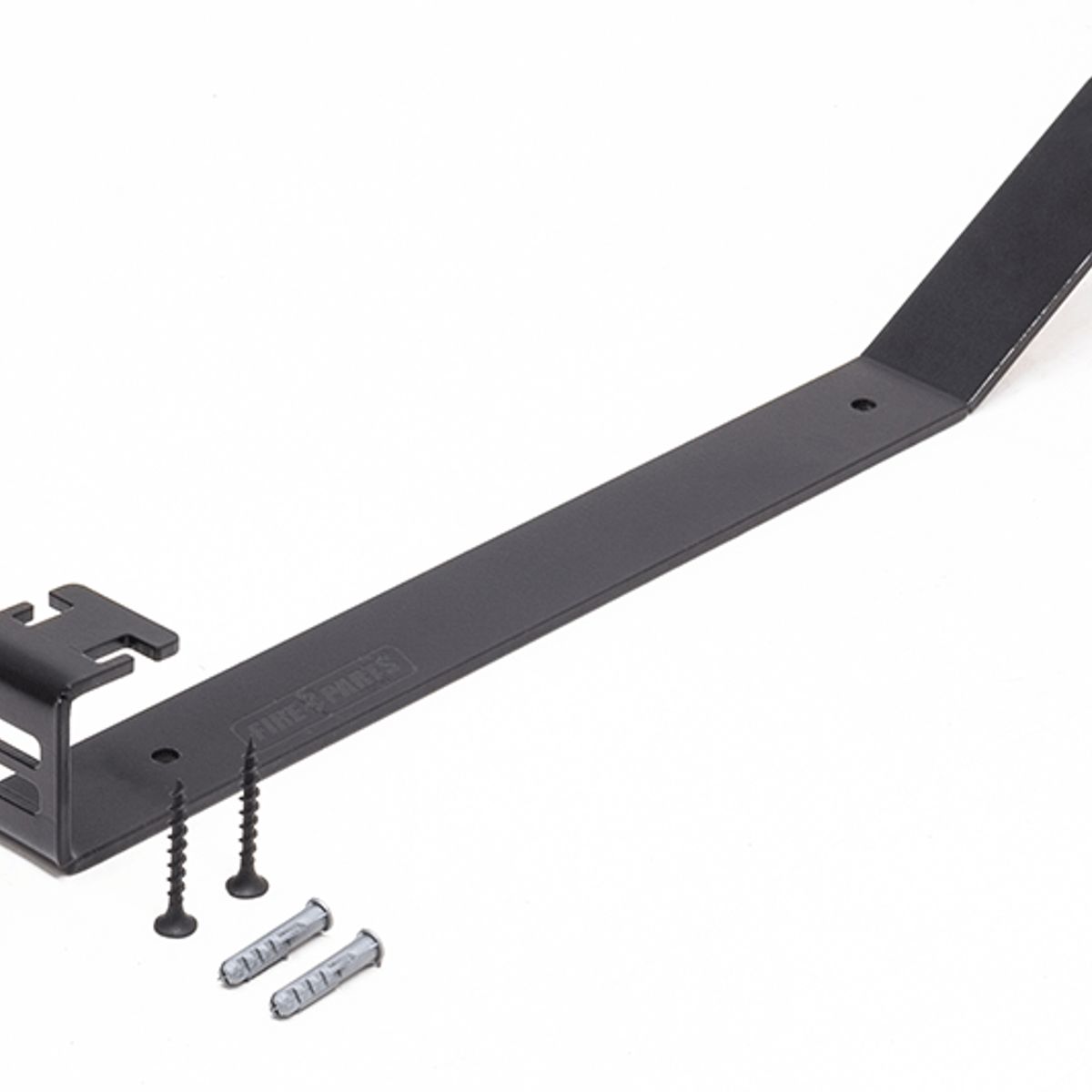 FIREPARTS - Base Soporte para Casco  pared negro en hierro