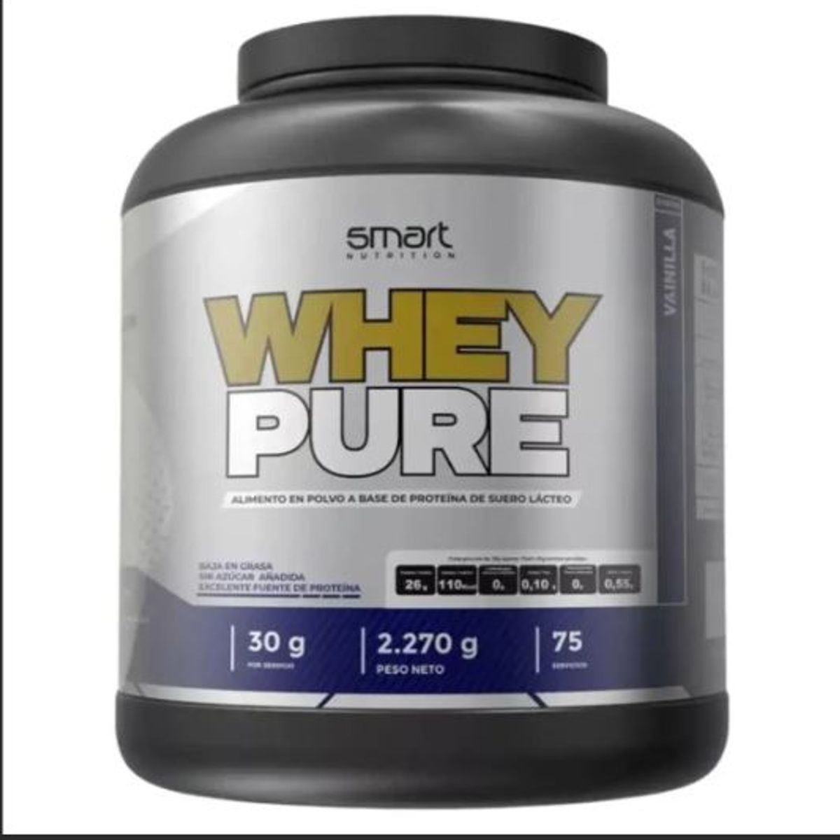 SMART NUTRITION - Whey Pure 5 Lbs Proteina de Suero Smart Nutrition