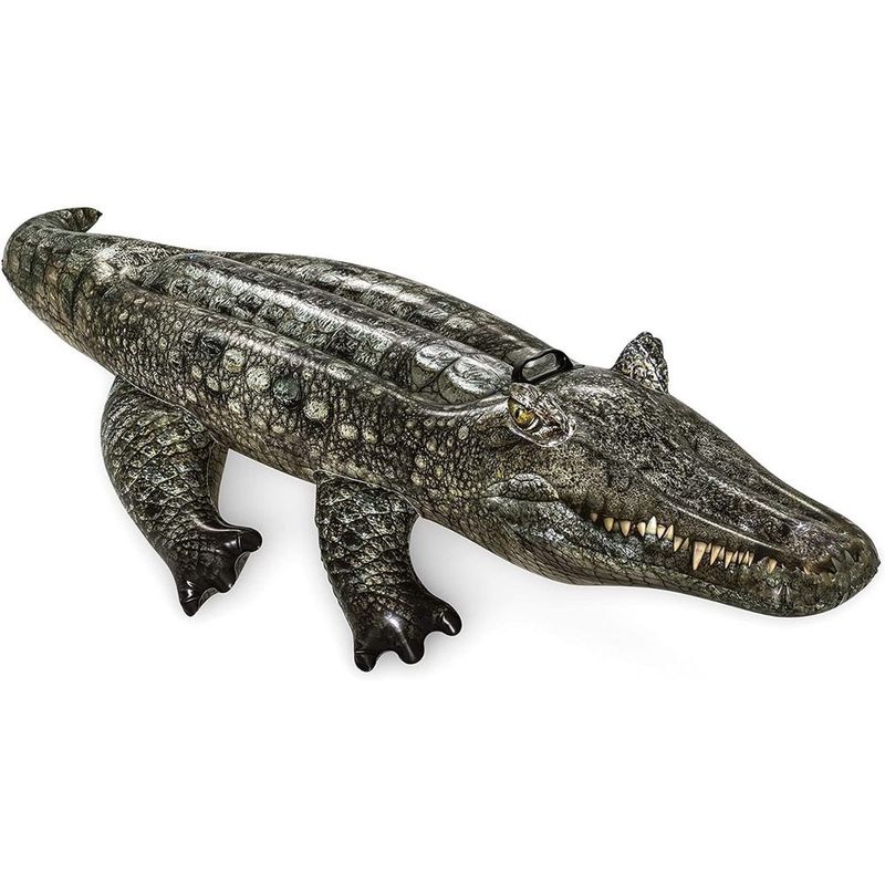 BESTWAY - Inflable Flotador Cocodrilo Reptil 1.93mx94cm Bestway 41478