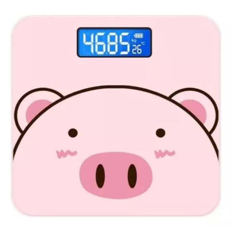 GENERICO - Bascula Digital Cerdito Recargable