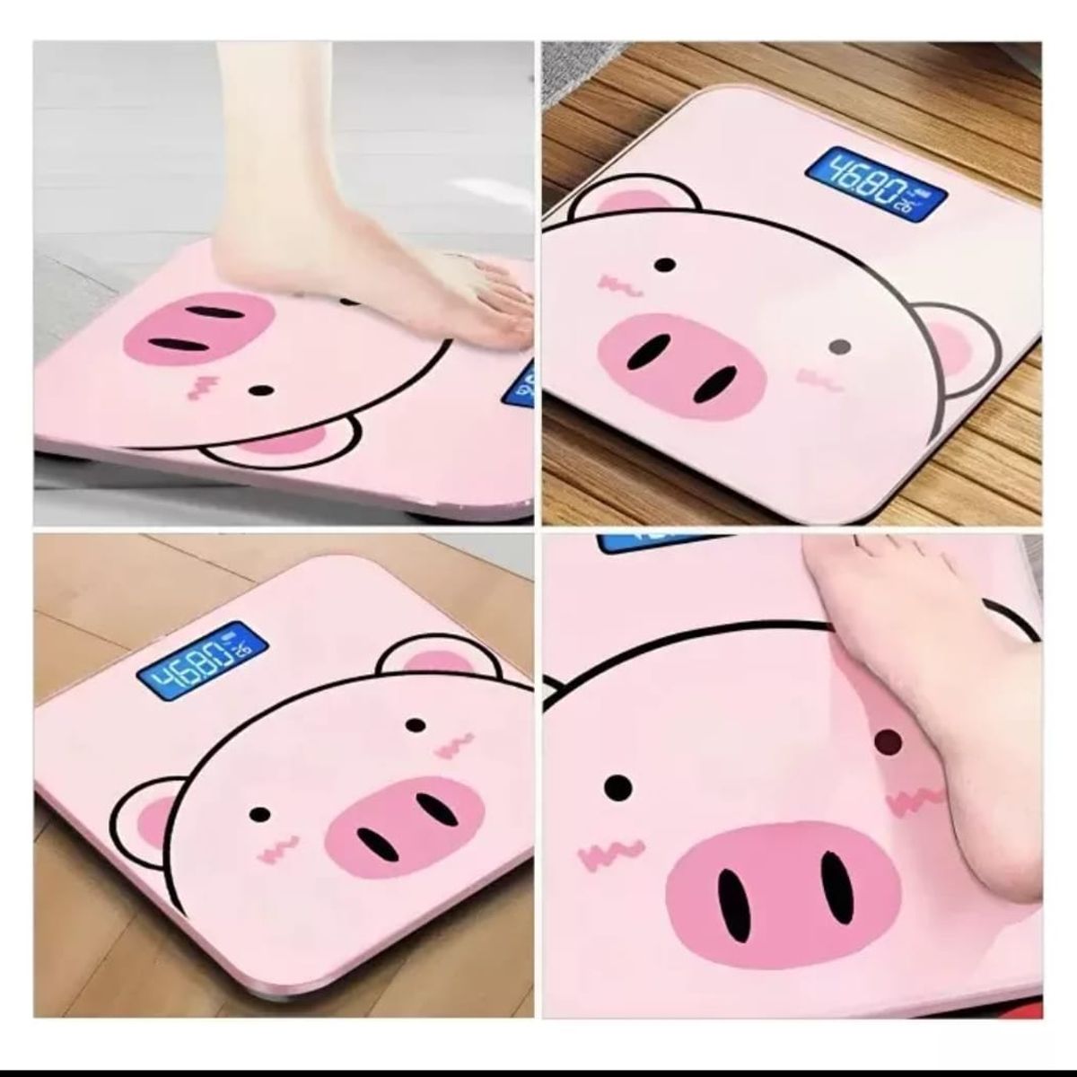 GENERICO - Bascula Digital Cerdito Recargable