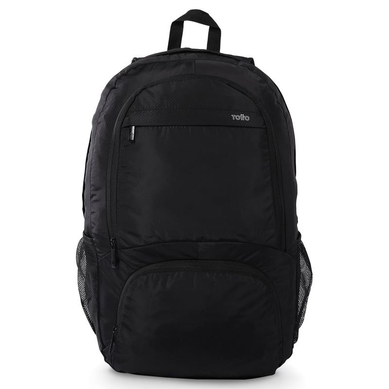 TOTTO - Morral Plegable  Syncro Negro