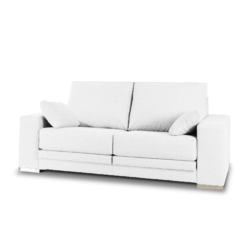 MAGIC CLASS - SOFÁ MODERNO WILLIS ECOCUERO BLANCO