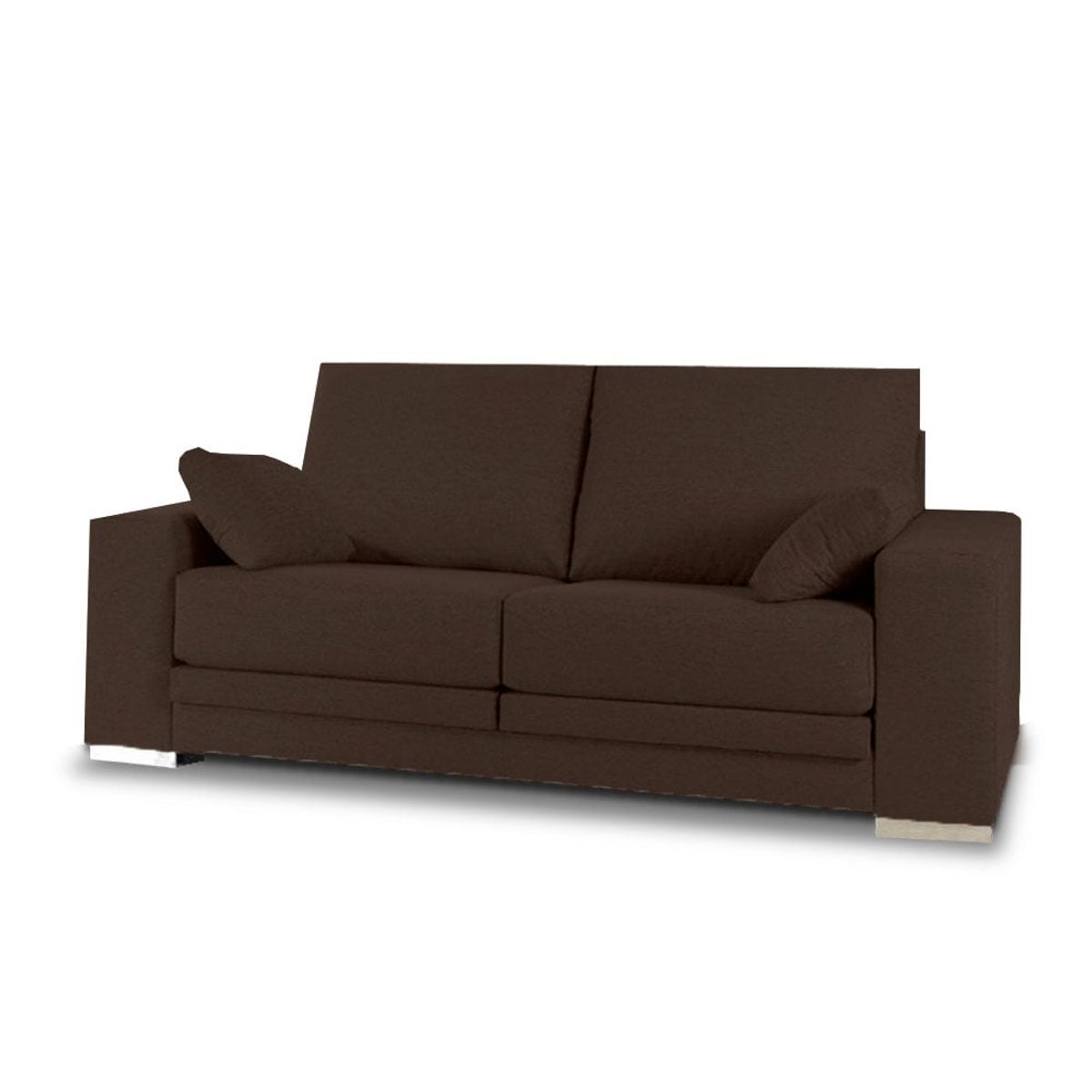 MAGIC CLASS - SOFÁ MODERNO WILLIS MICROFIBRA CAFÉ