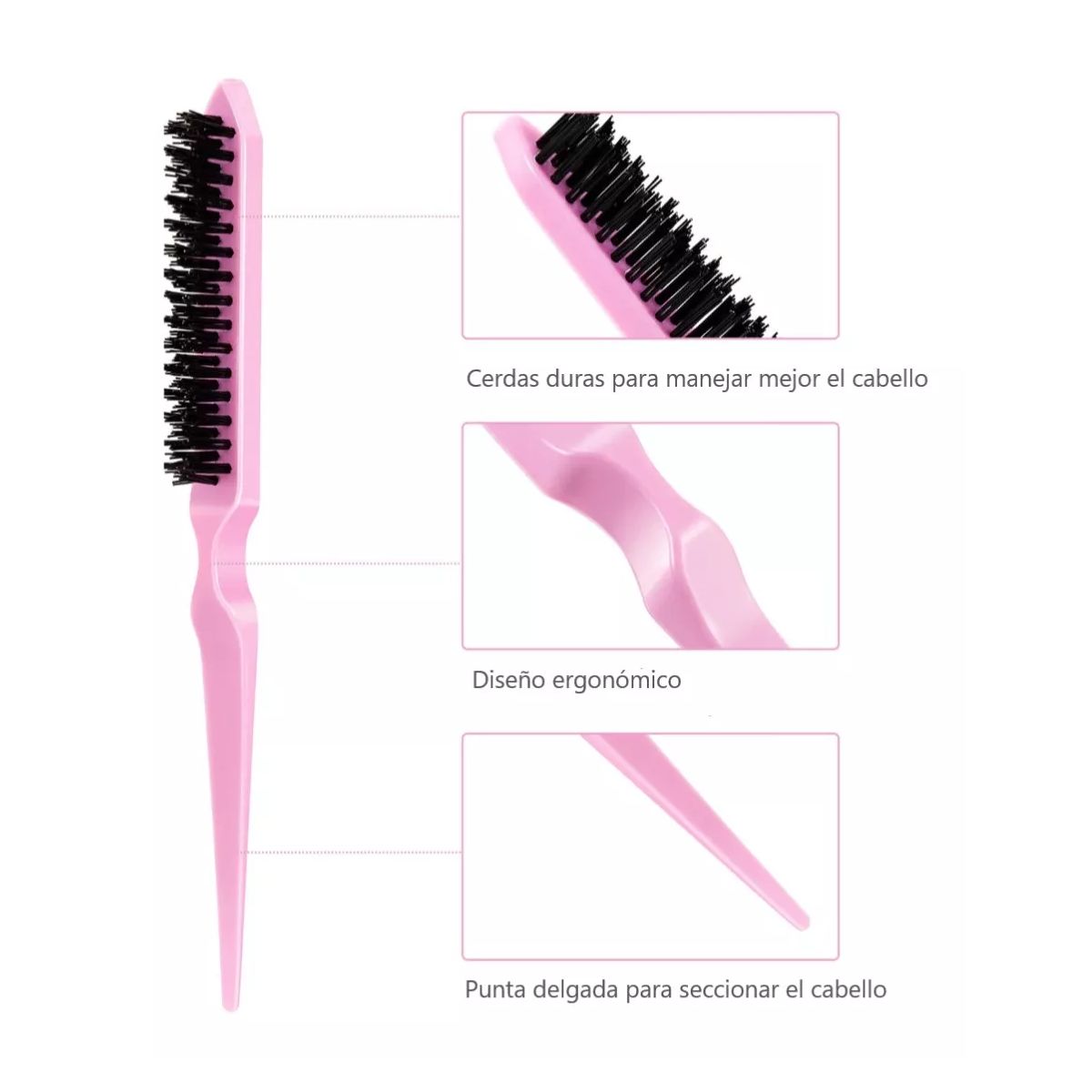 GENERICO - Cepillo Pulidor Peinados Cabello