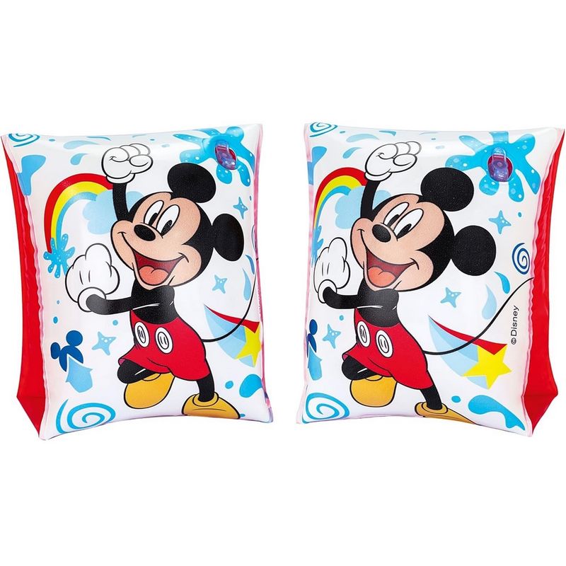 BESTWAY - Flotador Brazos Piscina Bestway Mickey Mouse Disney 91002