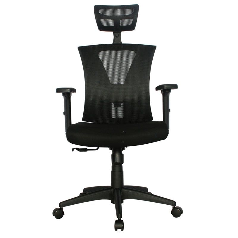 GENERICO - Silla De Oficina Shanghai Ergonómico Graduable Color Negro