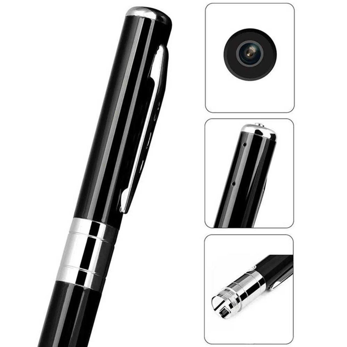 GENERICO - Camara Mini Espia Tipo Boligrafo Esfero Hd Video Fotos Audio