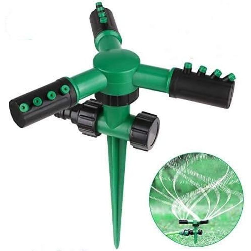 GENERICO - Aspersor De Jardín Rociador De Césped Giratorio De 360Grados