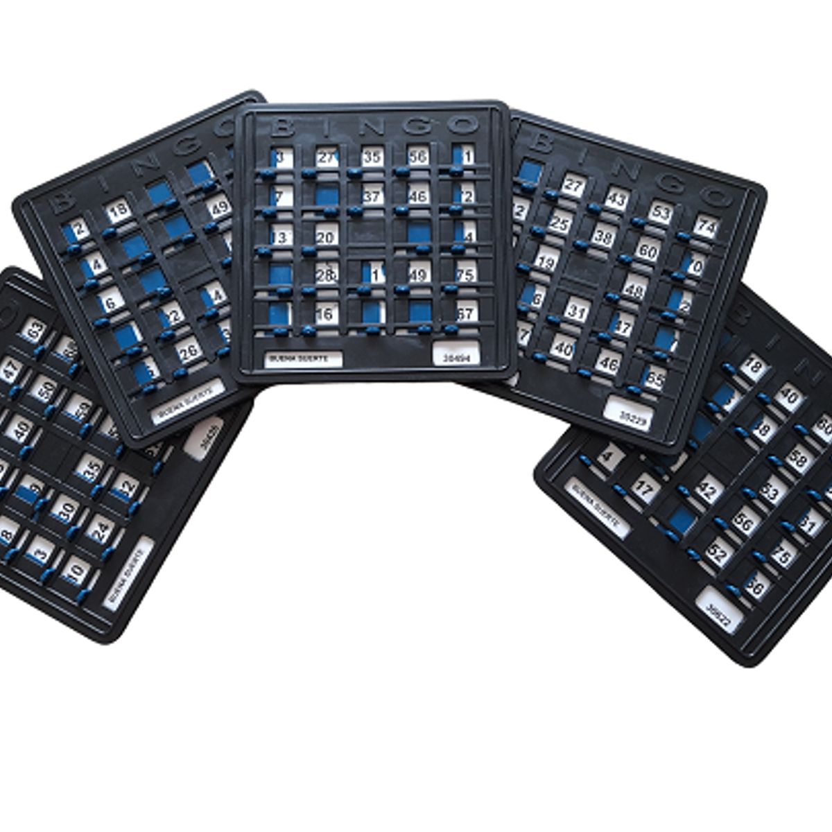 GENERICO - 10 TABLAS DE PLASTICO PARA BINGO