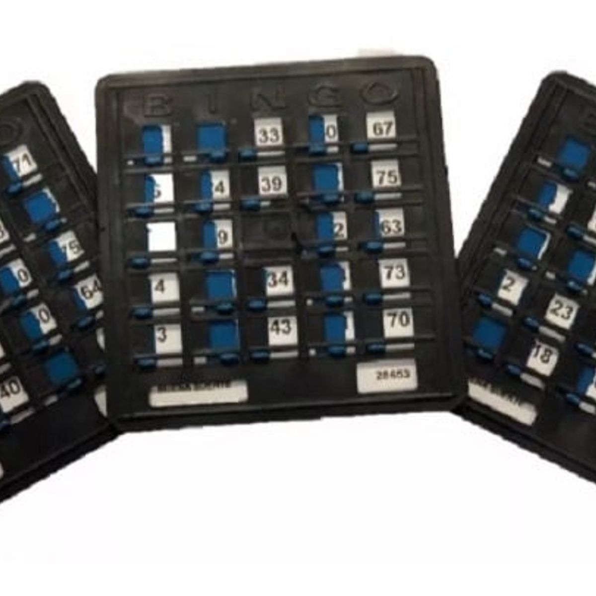GENERICO - 10 TABLAS DE PLASTICO PARA BINGO