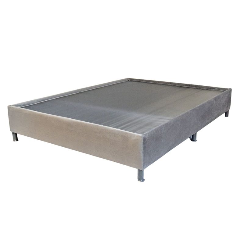 GENERICO - Base Cama Semidoble Gris 190X120cm