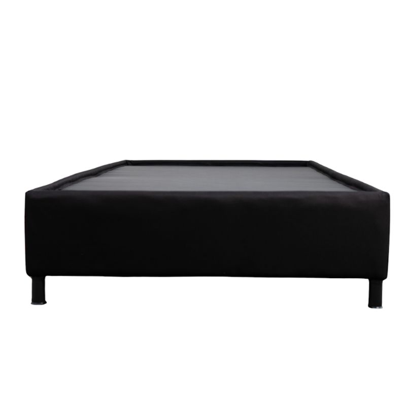 GENERICO - Base Cama Sencilla Negra 190X100cm