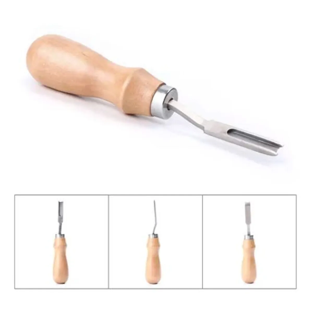 GENERICO - Matacantos Frances Para Trabajar Borde Cuero Marroquineria 6 mm